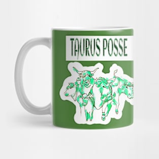 Taurus Posse Emerald Herd - Double-sided Mug